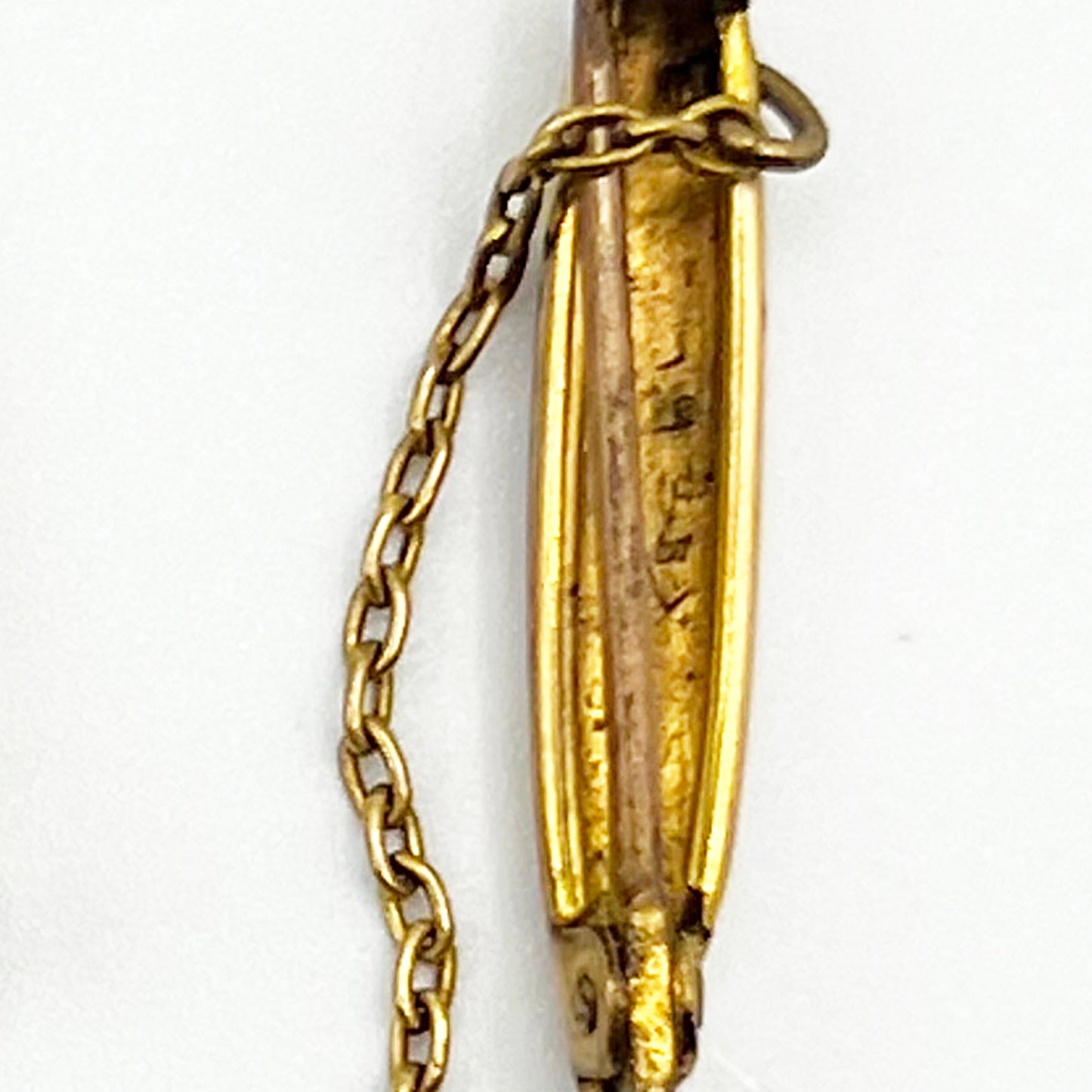 1890-1900 Tiny Three Connecting Victorian Baby Pins