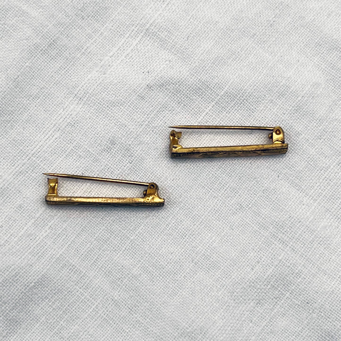 19th Century Art Deco Small Baby Pins, Lingerie Pins, Bar Pins