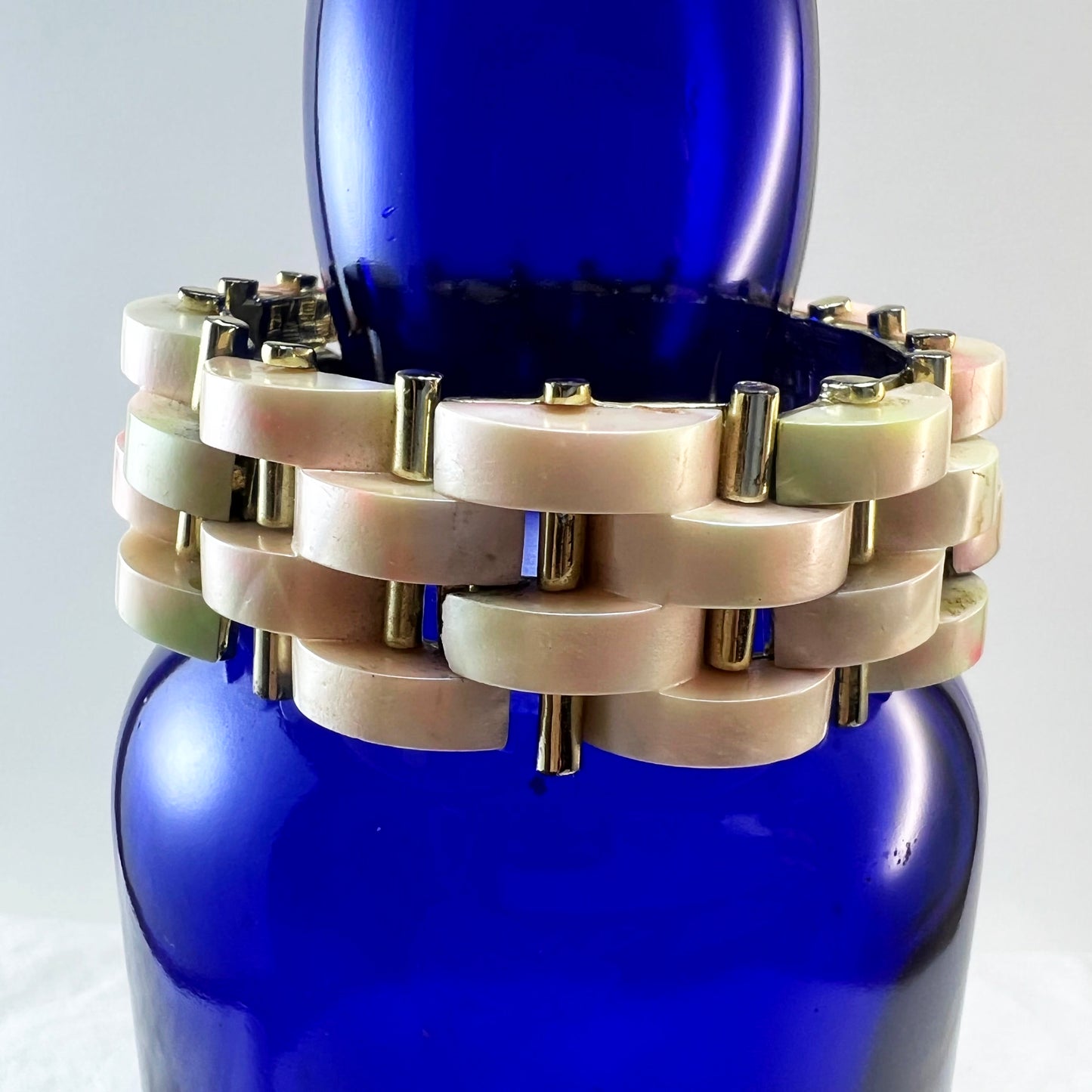 Vintage Tank Track Bracelet