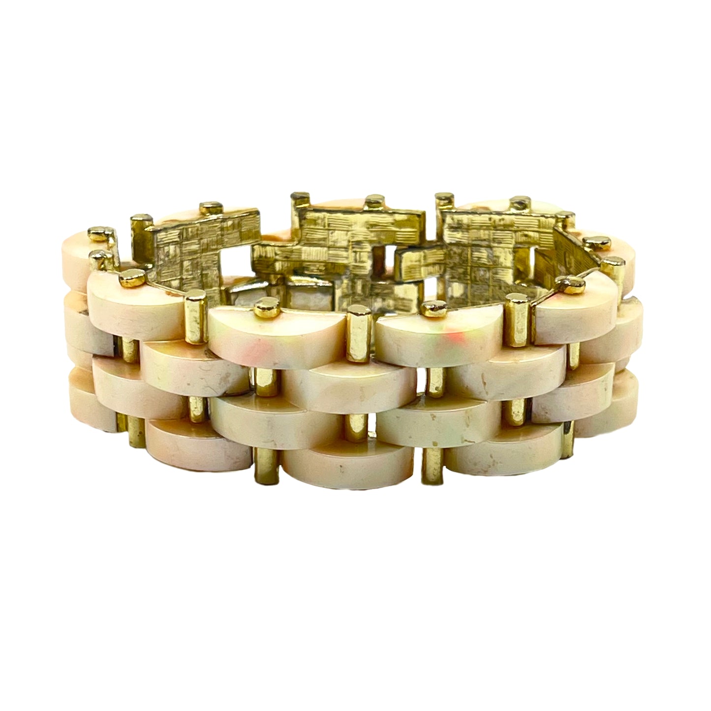 Vintage Tank Track Bracelet