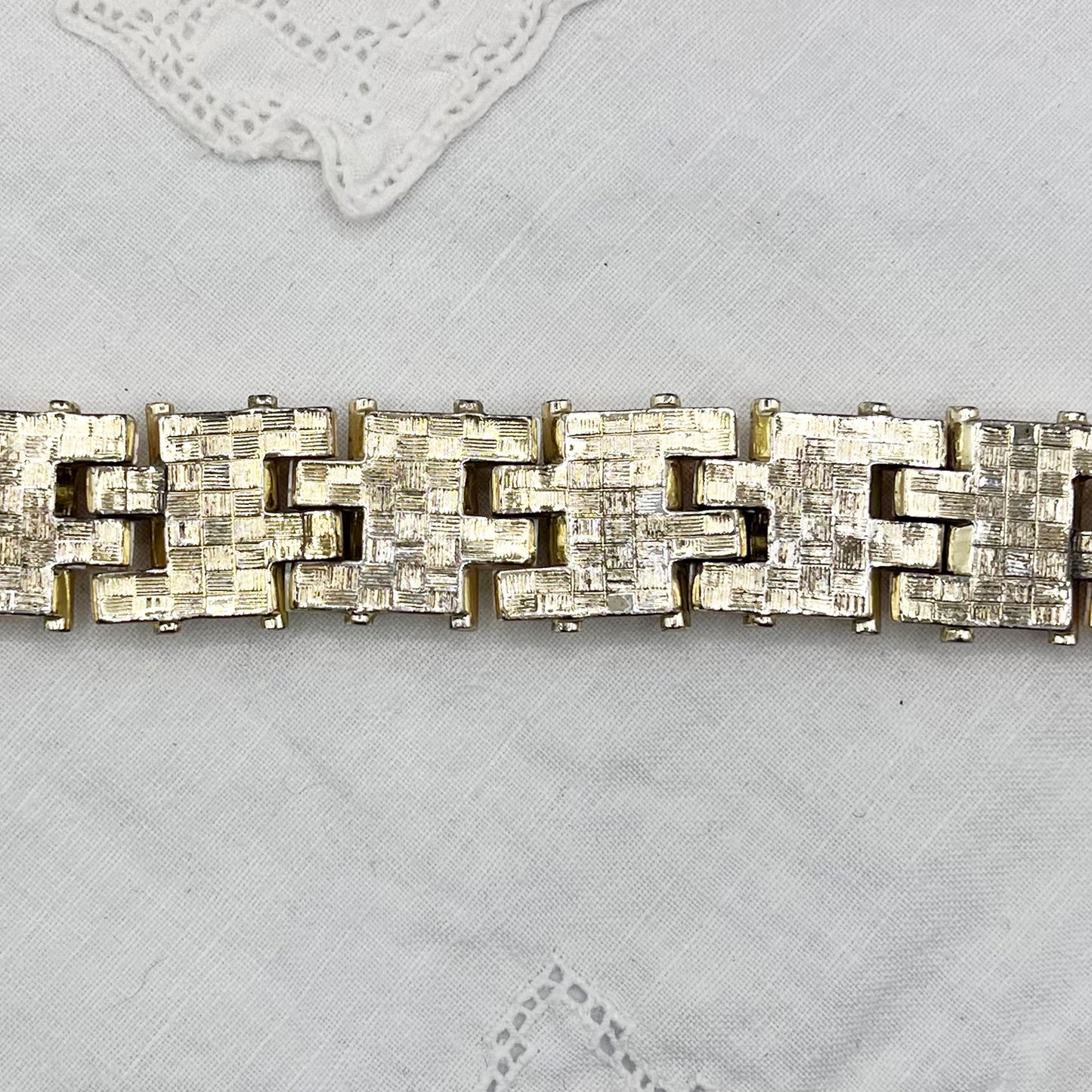 Vintage Tank Track Bracelet