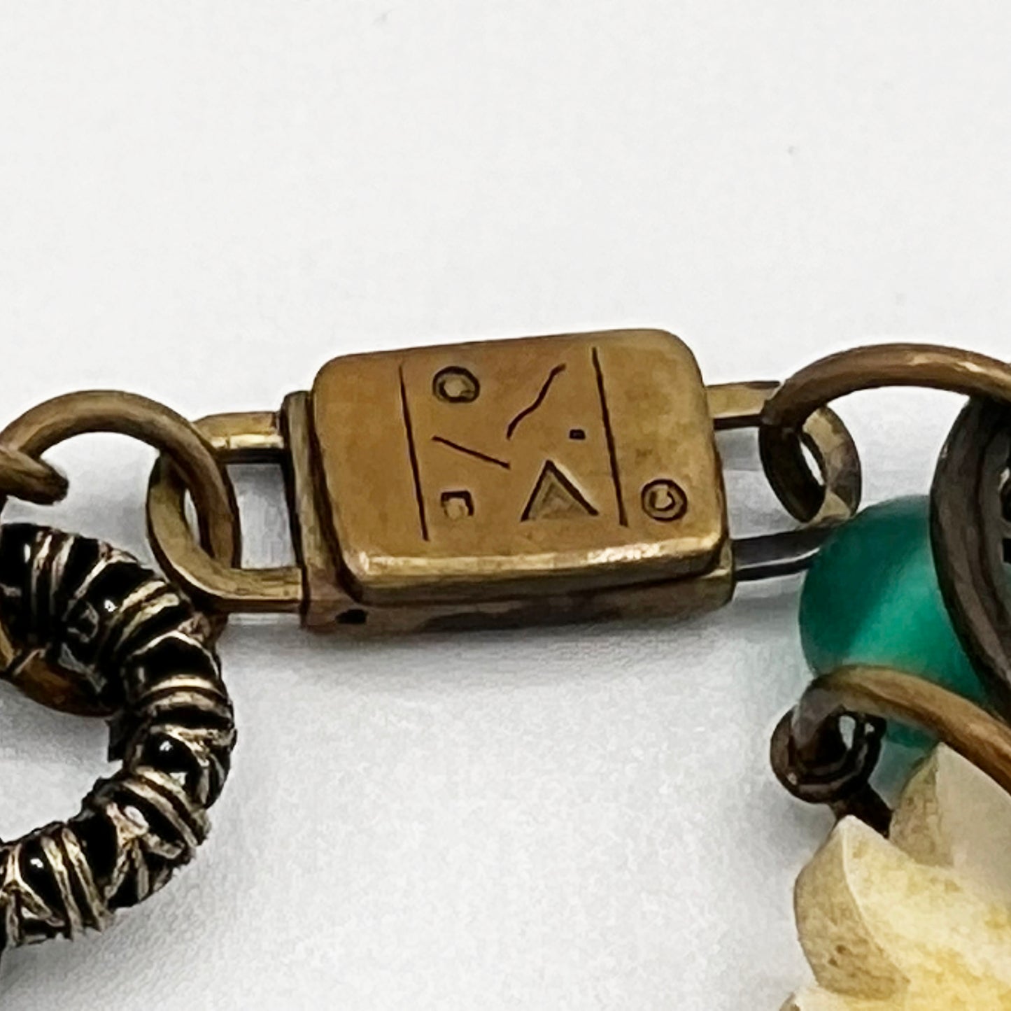 Signed Elements Jill Schwartz Southwest Double Strand Bracelet