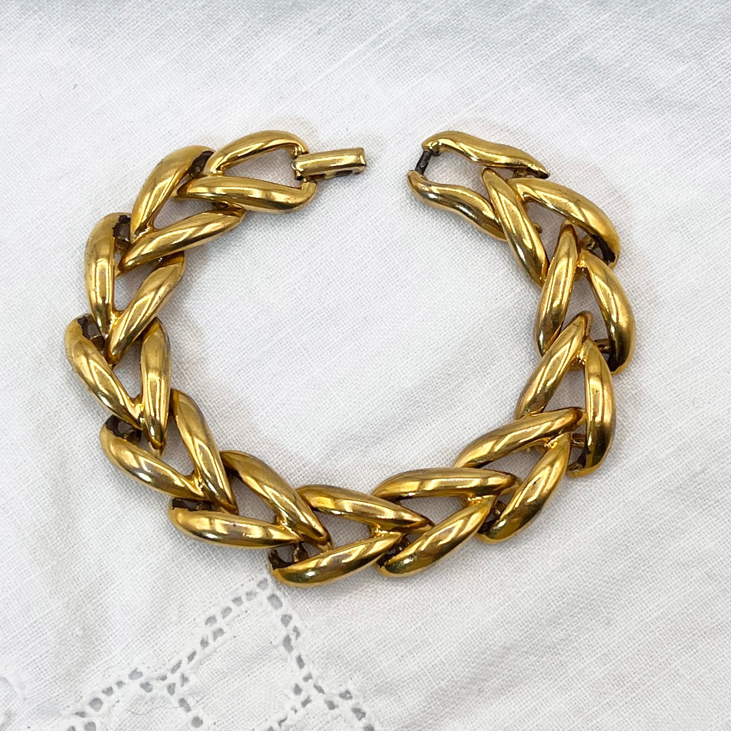 1950s Napier Link Chain Bracelet